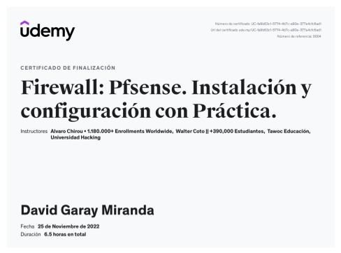 Firewall: pfSense · Instalación y Configuración con Práctica